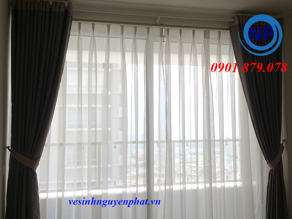 giặt màn, rèm cửa