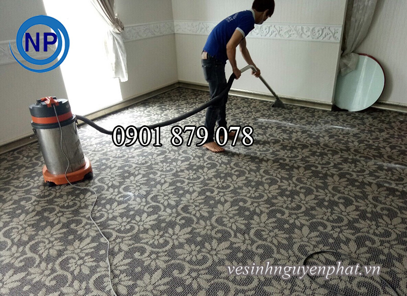 Giặt thảm trải sàn - Giặt thảm lót sàn tại nhà - Vệ sinh NGUYÊN PHÁT